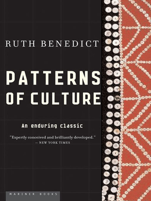 Title details for Patterns of Culture by Ruth Benedict - Available